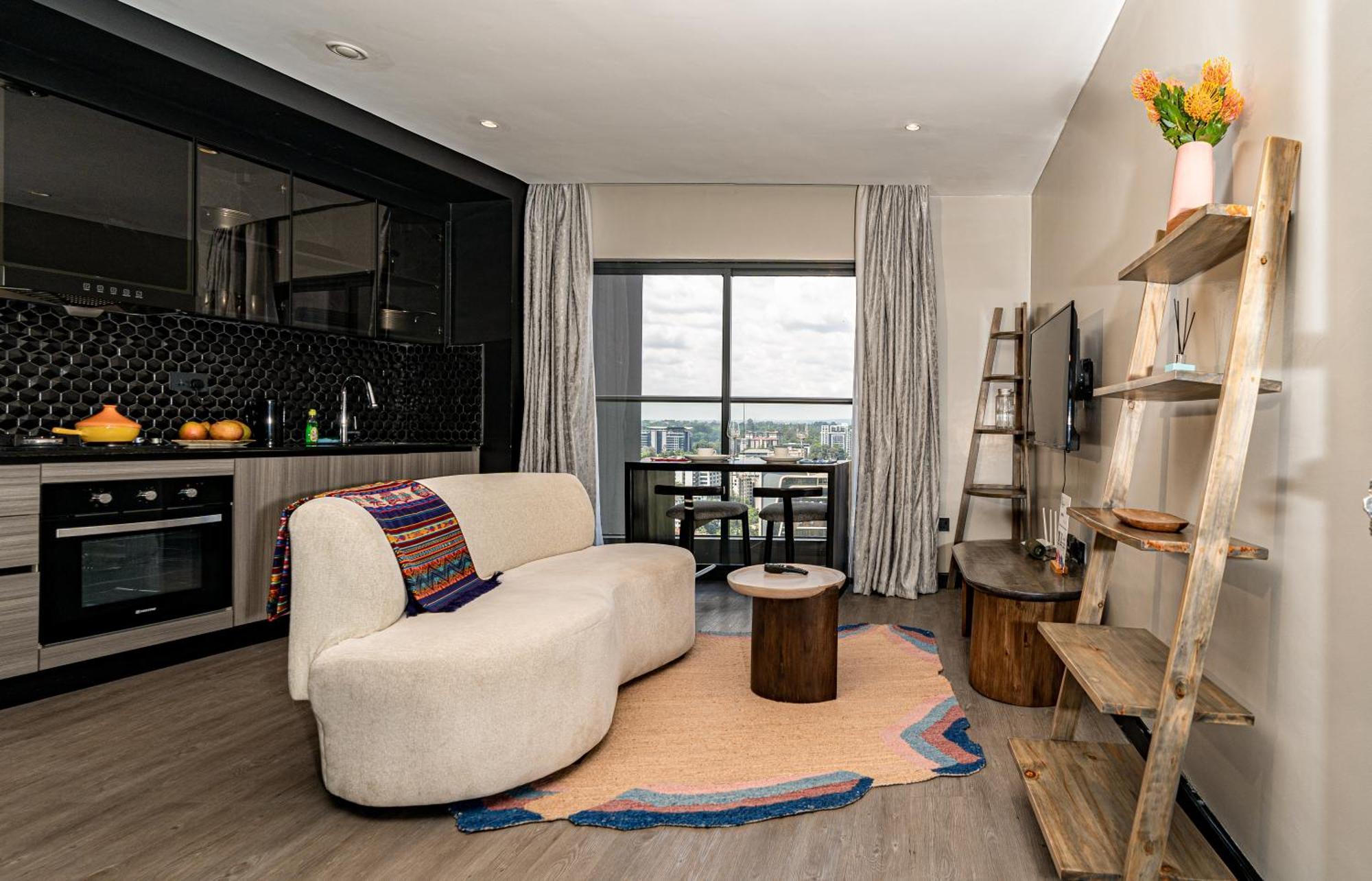 Escada Studio & 2-Bedroom, Rooftop Swimming Pool, Gym, Workspace, Wonderiss Homes Westland Living Nairobi Esterno foto