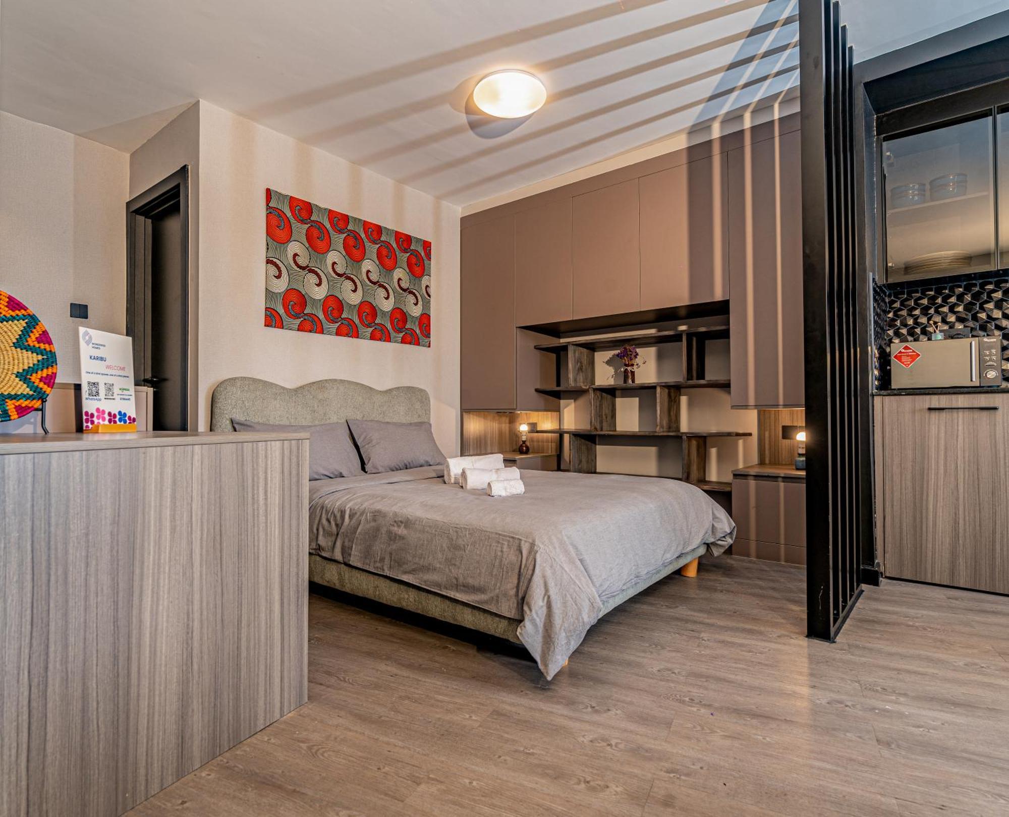 Escada Studio & 2-Bedroom, Rooftop Swimming Pool, Gym, Workspace, Wonderiss Homes Westland Living Nairobi Esterno foto