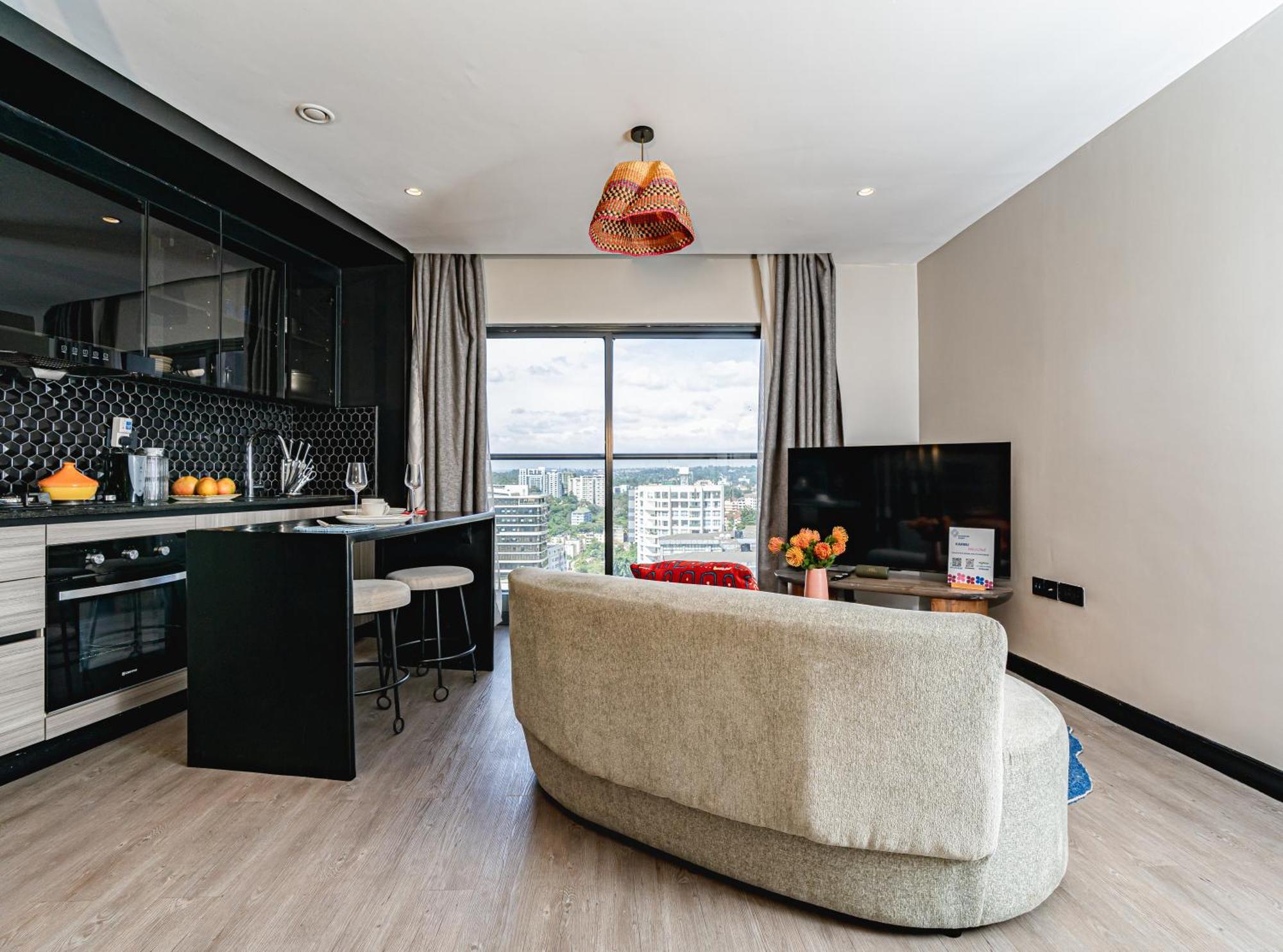 Escada Studio & 2-Bedroom, Rooftop Swimming Pool, Gym, Workspace, Wonderiss Homes Westland Living Nairobi Esterno foto
