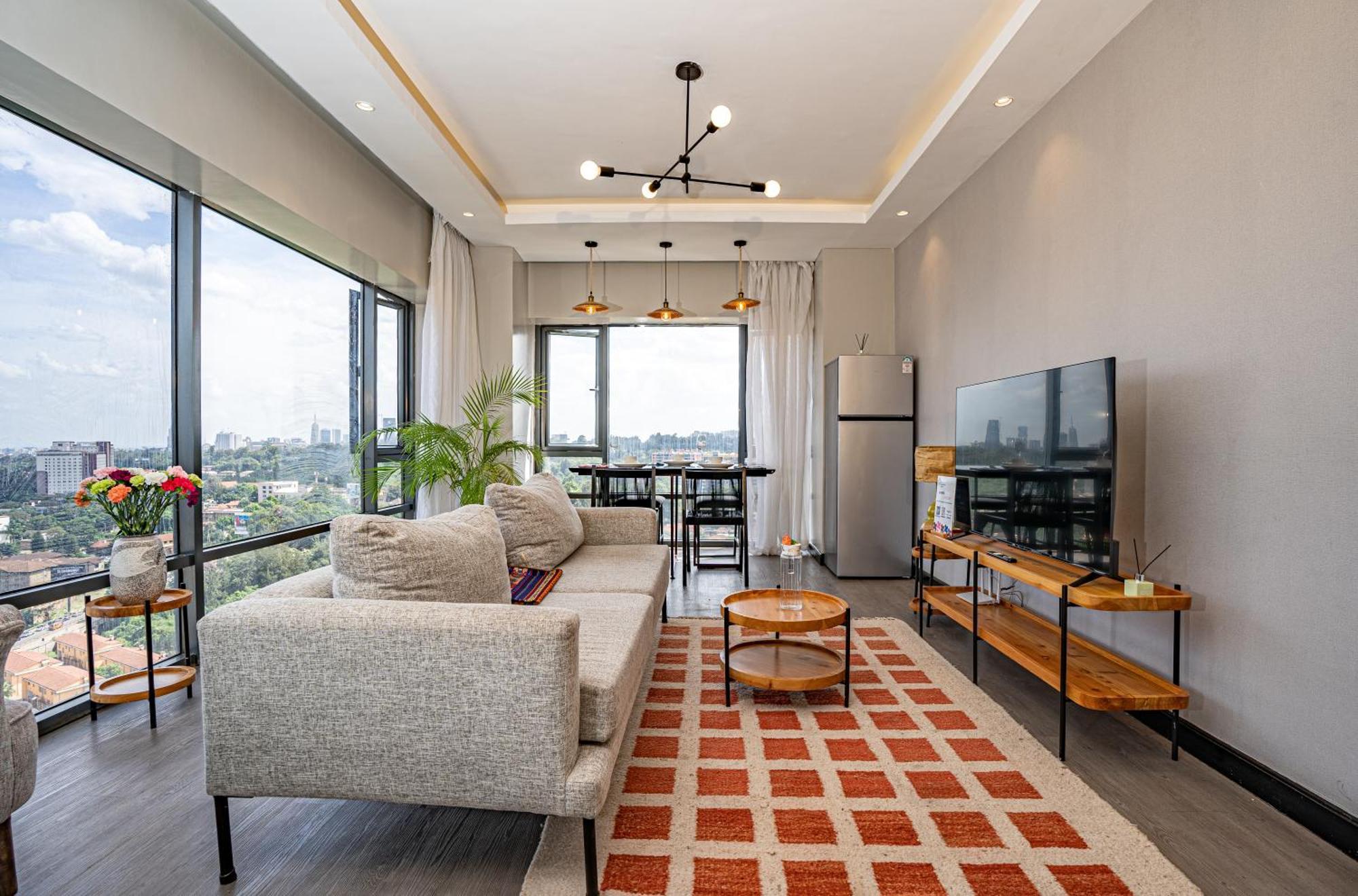 Escada Studio & 2-Bedroom, Rooftop Swimming Pool, Gym, Workspace, Wonderiss Homes Westland Living Nairobi Esterno foto