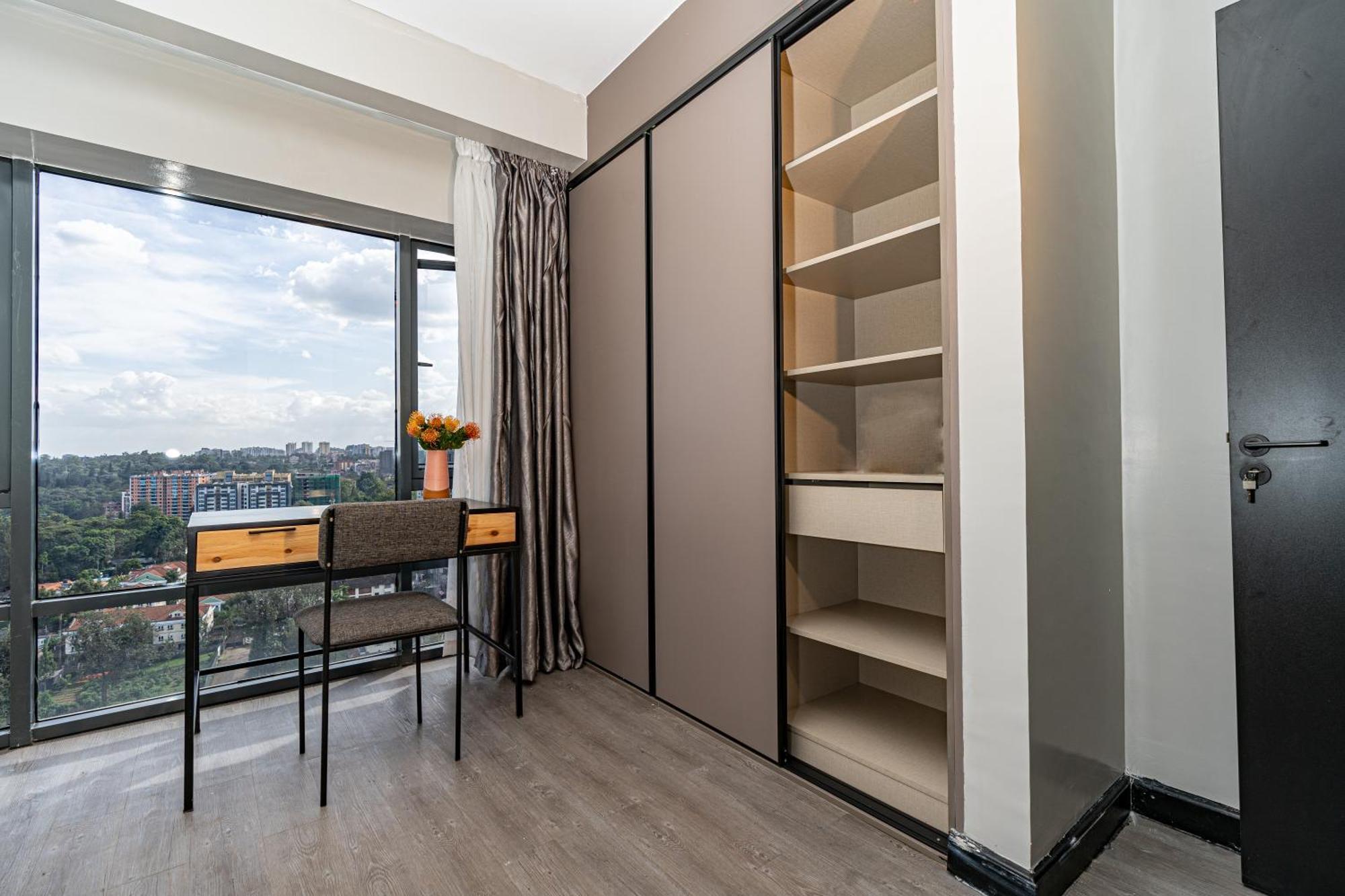 Escada Studio & 2-Bedroom, Rooftop Swimming Pool, Gym, Workspace, Wonderiss Homes Westland Living Nairobi Esterno foto