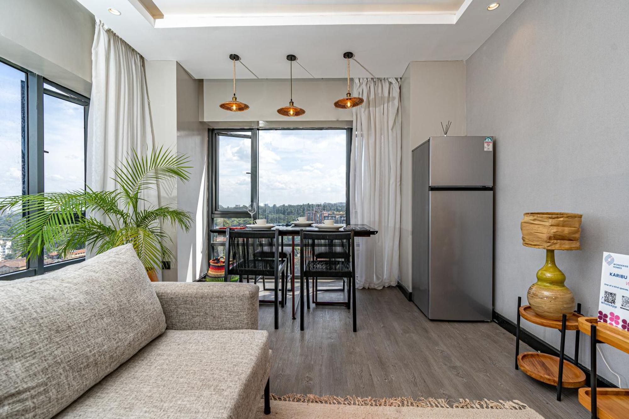 Escada Studio & 2-Bedroom, Rooftop Swimming Pool, Gym, Workspace, Wonderiss Homes Westland Living Nairobi Esterno foto