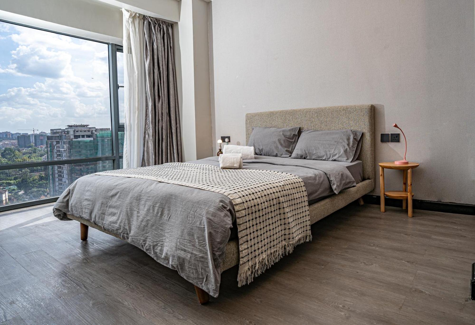 Escada Studio & 2-Bedroom, Rooftop Swimming Pool, Gym, Workspace, Wonderiss Homes Westland Living Nairobi Esterno foto