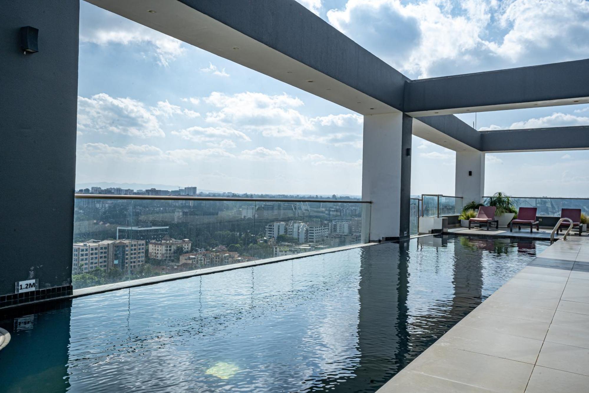 Escada Studio & 2-Bedroom, Rooftop Swimming Pool, Gym, Workspace, Wonderiss Homes Westland Living Nairobi Esterno foto