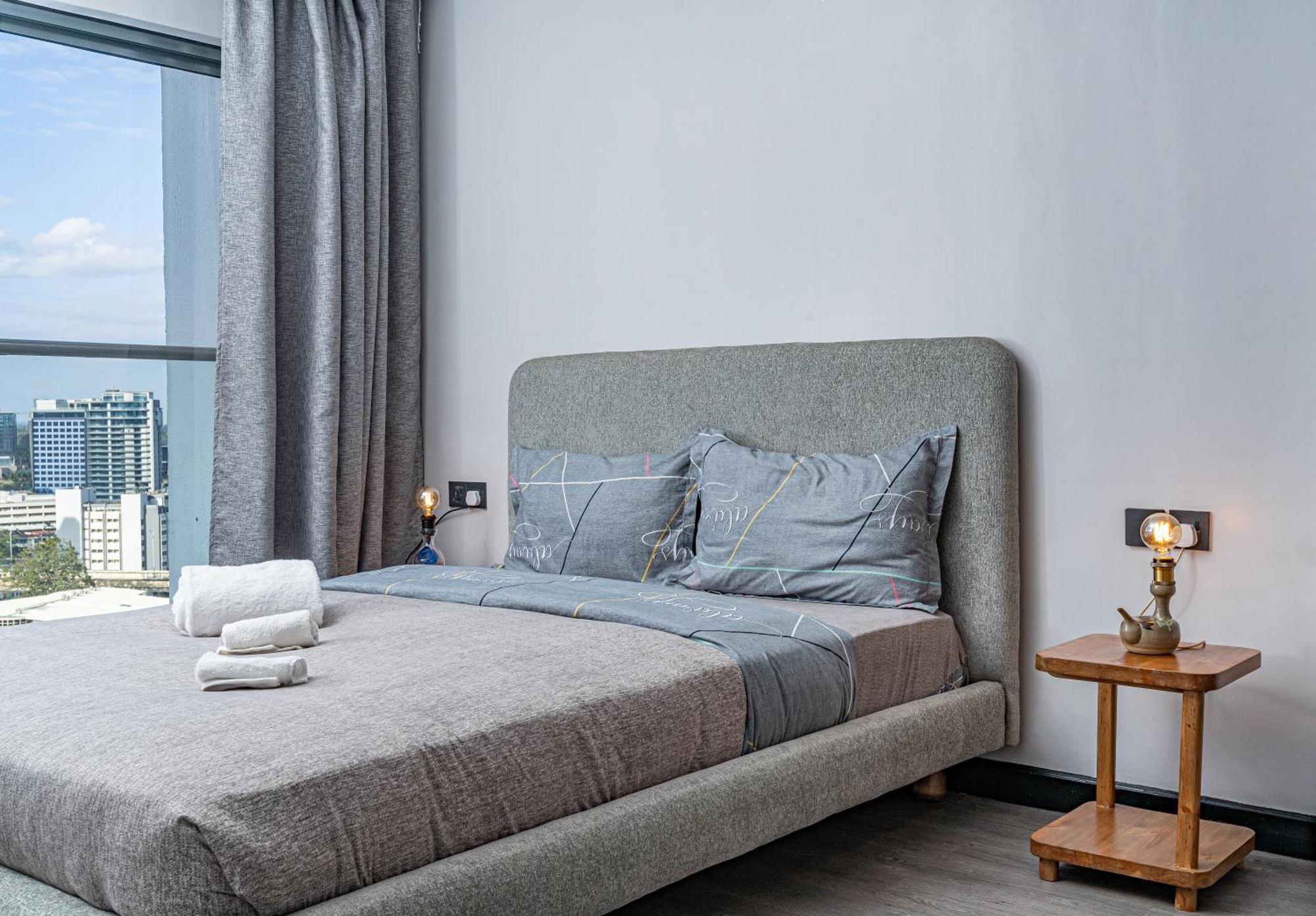 Escada Studio & 2-Bedroom, Rooftop Swimming Pool, Gym, Workspace, Wonderiss Homes Westland Living Nairobi Esterno foto