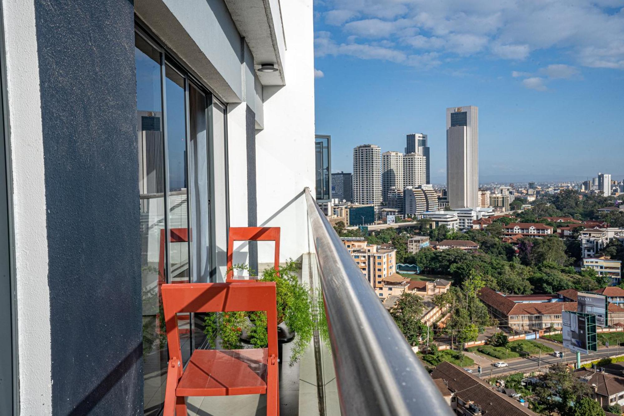 Escada Studio & 2-Bedroom, Rooftop Swimming Pool, Gym, Workspace, Wonderiss Homes Westland Living Nairobi Esterno foto