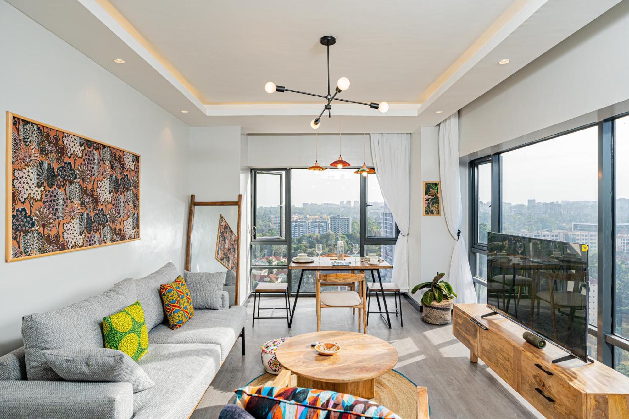 Escada Studio & 2-Bedroom, Rooftop Swimming Pool, Gym, Workspace, Wonderiss Homes Westland Living Nairobi Esterno foto