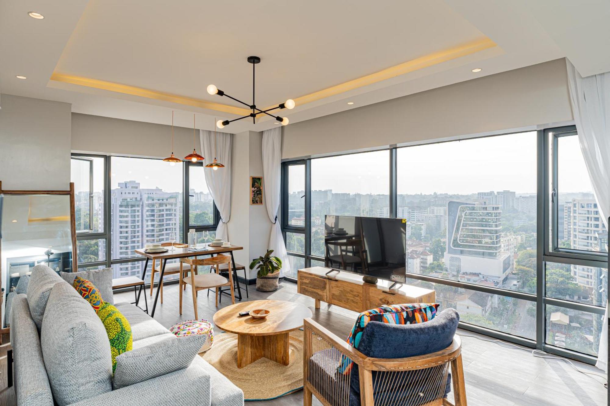 Escada Studio & 2-Bedroom, Rooftop Swimming Pool, Gym, Workspace, Wonderiss Homes Westland Living Nairobi Esterno foto